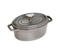 Staub La Cocotte 23 cm, Ovale, Gris graphite, Fonte