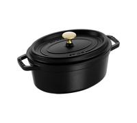 La Cocotte Cocotte 23 cm, Ovale, Noir, Fonte