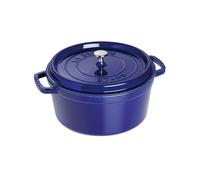STAUB Cocotte ronde 24 cm - Bleu foncé