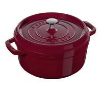 Cocotte 26 cm, Rond(e), Bordeaux, Fonte