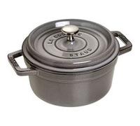 STAUB Cocotte ronde en fonte 22 cm Gris Graphite Gris G