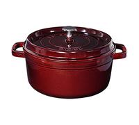 STAUB Cocotte ronde La Cocotte Staub fonte 2.6 L Rouge grenadine