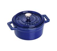 STAUB Cocotte ronde La Cocotte Staub fonte 0.25 L Bleu foncé