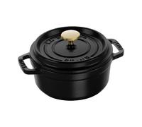 STAUB Cocotte ronde La Cocotte Staub fonte 0.8 L Noir