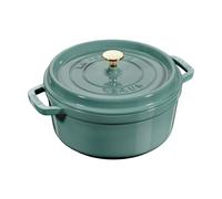 STAUB Cocotte ronde La Cocotte Staub fonte 3.8 L Bois d'eucalyptus