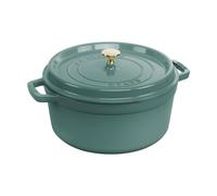 STAUB Cocotte ronde La Cocotte Staub fonte 5.2 L Bois d'eucalyptus