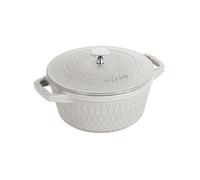 Staub La Cocotte 24 cm, Rond(e), Truffe blanche, Fonte