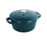 Staub La Cocotte 24 cm, Rond(e), Blue La-Mer, Fonte