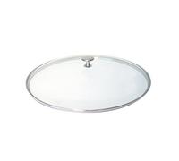 STAUB Couvercle en Verre pour Wok, Rond, Ø 30 cm, Transparent