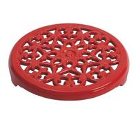 STAUB Dessous de Plat en Fonte, Rond, Ø 23 cm, Cerise