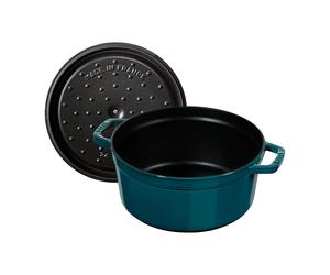 STAUB Faitout rond La Mer. trois couches d'émail 5.2 l