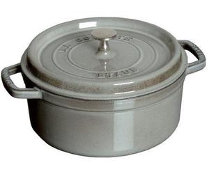 Staub Fonte - 1102218 - Cocotte - Ronde - Gris Graphite - 22 Cm Gris
