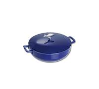 Staub Cocotte en fonte Du Pêcheur 1112991 Majolique Bleu 28 cm