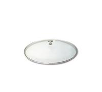 STAUB Couvercle en Verre pour Wok, Rond, Ø 37 cm, Transparent