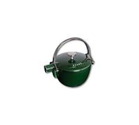 STAUB FONTE 1650085 THEIERE / BOUILLOIRE RONDE MAJOLIQUE BASILIC
