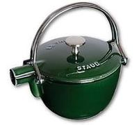 STAUB Théière Staub fonte ronde 1.15 L Basilic vert