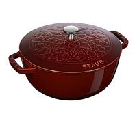 Staub Cocotte Lily Pattern 24 cm Grenade