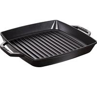 40511-683-0 Gril Double Poignée Fonte Noir Mat 28 Cm