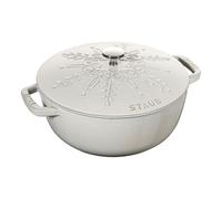 Staub La Cocotte 24 cm, La Marmite flocon, Truffe blanche