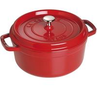 Staub La Cocotte 26cm Rond, Rouge Cerise, Fonte