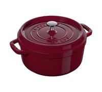 Staub La Cocotte 28 cm, Rond(e), Bordeaux, Fonte