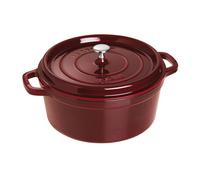 STAUB Cocotte ronde La Cocotte Staub fonte 6.7 L Rouge grenadine