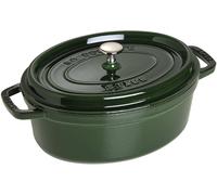 Cocotte ovale LA COCOTTE vert basilic 33 cm Vert TS