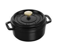 STAUB Cocotte ronde La Cocotte Staub fonte 0.4 L Noir