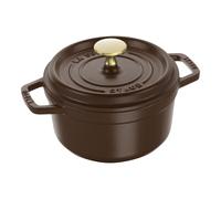 Staub La Cocotte Cocotte 16 cm, Rond(e), Chocolat, Fonte