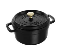 Staub La Cocotte Cocotte 20 cm, Rond(e), Noir mat, Fonte