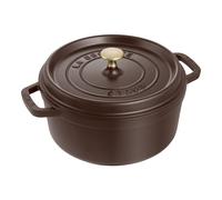 Staub La Cocotte Cocotte 22 cm, Rond(e), Chocolat, Fonte