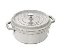 Staub La Cocotte Cocotte 22 cm, Rond(e), Truffe blanche, Fonte