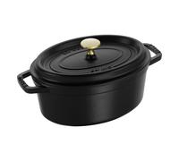 La Cocotte Cocotte 23 cm, Ovale, Noir, Fonte