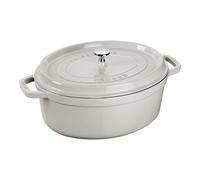 Staub La Cocotte Cocotte 23 cm, Ovale, Truffe blanche, Fonte