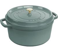 STAUB Cocotte ronde La Cocotte Staub fonte 6.7 L Bois d'eucalyptus