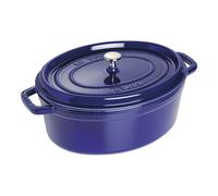 Staub La Cocotte Cocotte 33 cm, Ovale, Bleu intense, Fonte