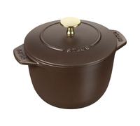 Staub La Cocotte Cocotte à riz 16 cm, Rond(e), Chocolat, Fonte