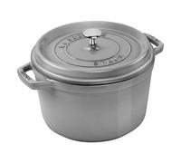 Staub La Cocotte Cocotte profonde 24 cm, Rond(e), Gris graphite, Fonte