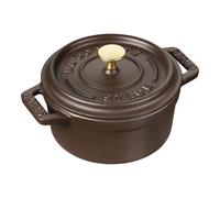 Staub La Cocotte Mini Cocotte 10 cm, Rond(e), Chocolat, Fonte