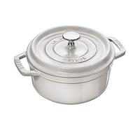 staub La Cocotte Round 40501-409 Pico Cocotte Campagne Ronde Campagne 2 Mains Pot émaillé Compatible Induction Numéros de série 18 cm