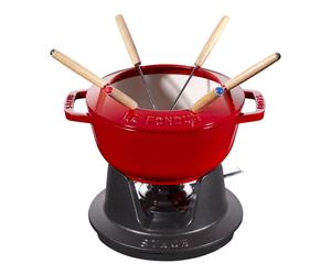 Staub La fondue Service à fondue 18 cm, Cerise