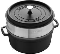 Staub marmite ronde en fonte avec insert 3,8 l 405088140