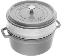 Staub marmite ronde en fonte avec insert 3,8 l 405088190
