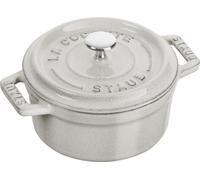 Staub Mini Cocotte, 10 cm Truffe blanche ronde Fonte