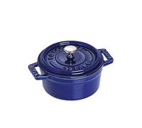STAUB Cocotte ronde La Cocotte Staub fonte 0.25 L Bleu foncé