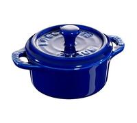 Staub - Mini Cocotte Ronde Céramique Bleu Ø10 Cm - Bleu
