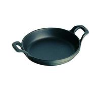 STAUB Mini Plat Empilable en Fonte, Rond, Ø 12 cm, 0,25 L, Noir Mat