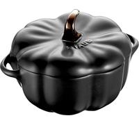 Staub - Mini pot rond en céramique Pumpkin Cocotte Special 500 ml noir