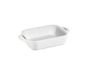 STAUB Plat de cuisson rectangulaire Staub 14x11 cm blanc