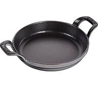 STAUB Plat Empilable en Fonte, Rond, 16 cm, 0,40 L, Gris Graphite